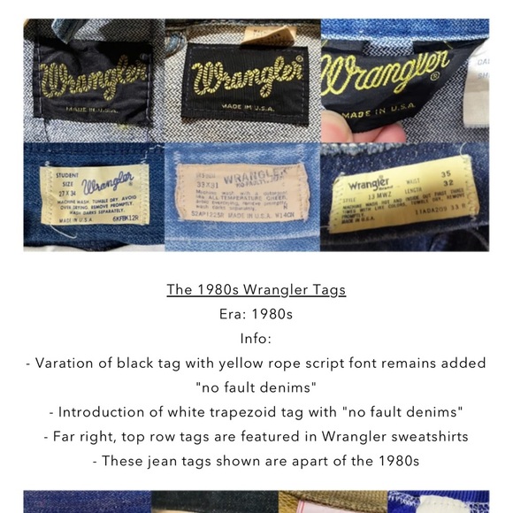 1980’s Vintage Wrangler Blue Jean Jacket - Picture 14 of 14